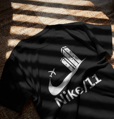 Unisex Oversized Nike/11 T-Shirt