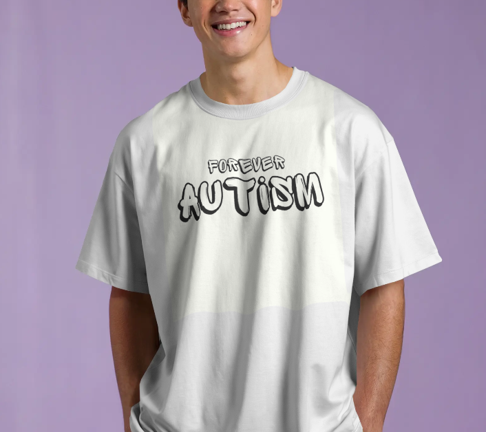Forever Autism Oversized T-Shirt