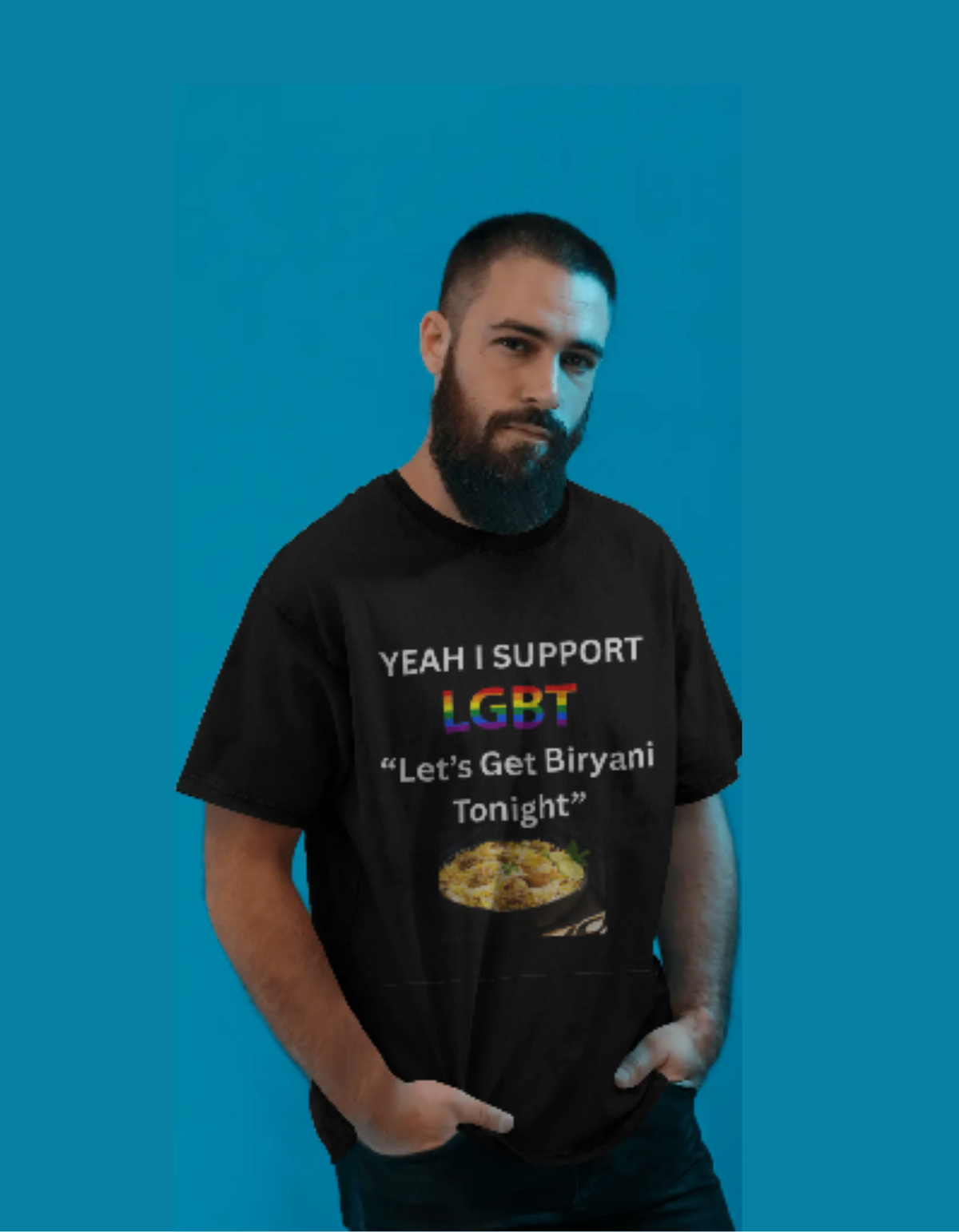 Biryani Oversized T-Shirt