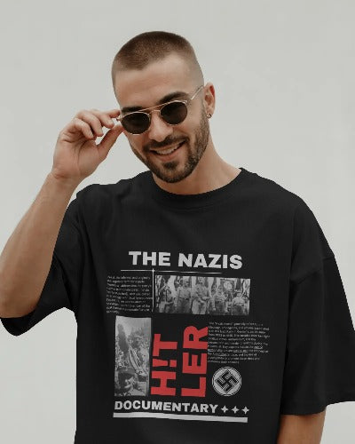 Nazis oversized t-shirt
